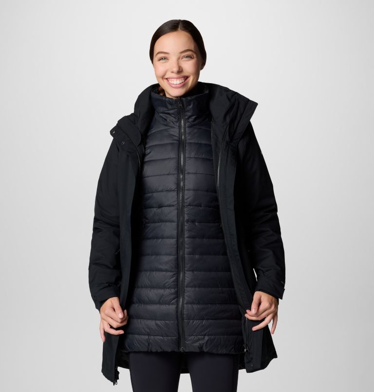 Chaqueta impermeable 3 en 1 Pulaski II para mujer, Color: Black, image 9