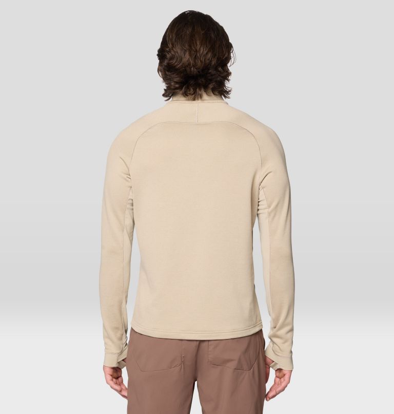 Men's Up First Tech Fleece Quarter Zip, Color: Badlands Heather, image 2