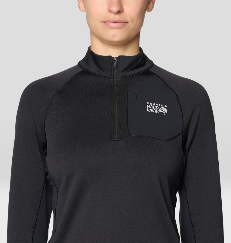 Up First Tech Fleece Quarter Zip | 010 | S, Color: Black, image 4