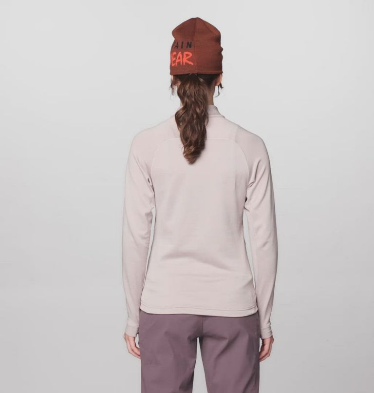 Women's Up First Tech Fleece Quarter Zip, Color: Light Mystic