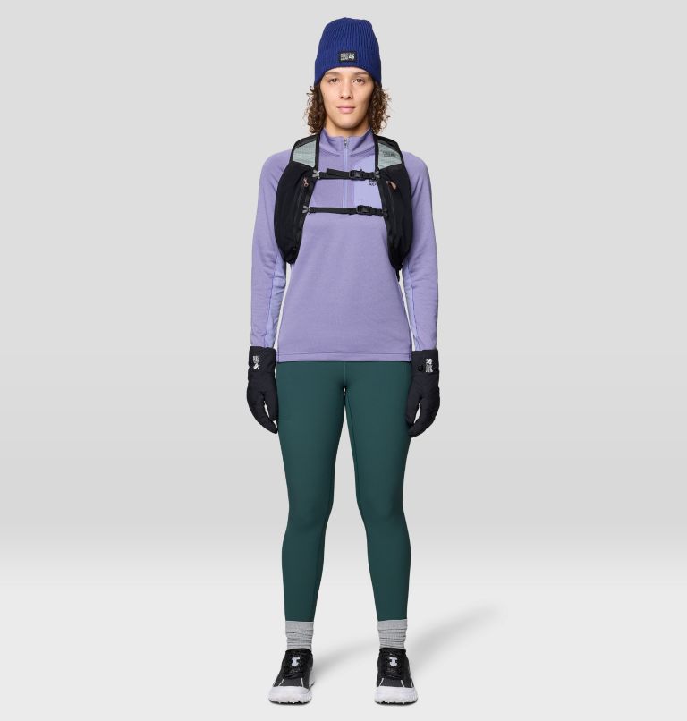 Women's Up First Tech Fleece Quarter Zip, Color: Avid, image 2