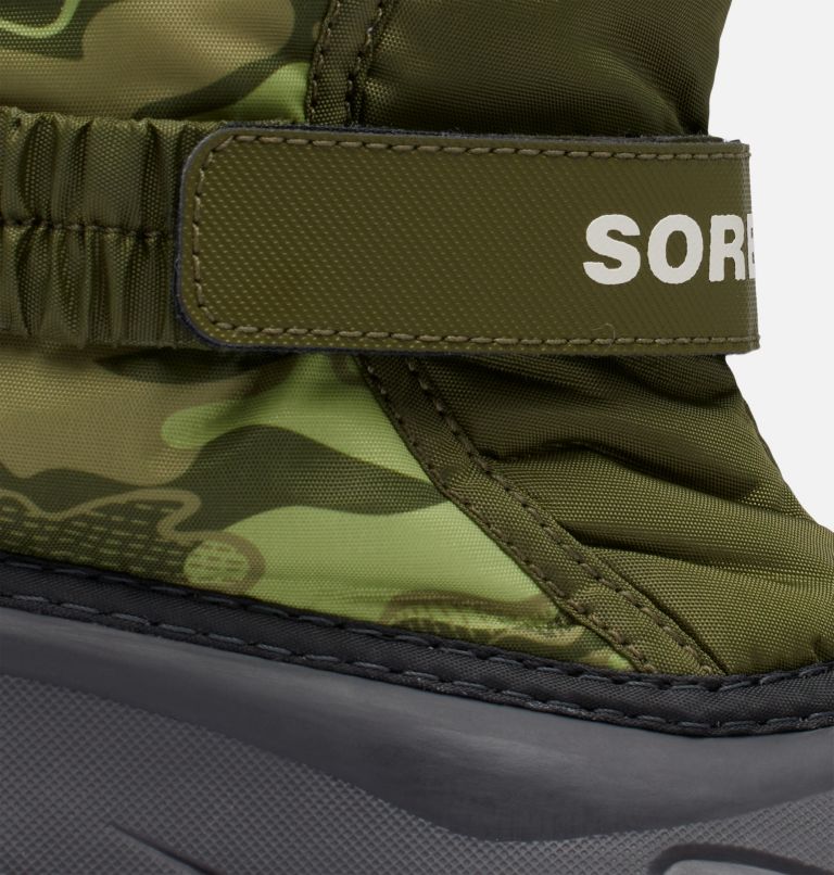FLURRY Print Youth Boot, Color: Utility Green, Savory, image 8