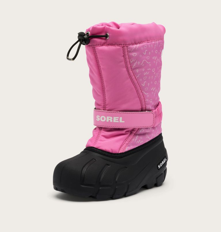 FLURRY Print Youth Boot, Color: Orchid, Black, image 7