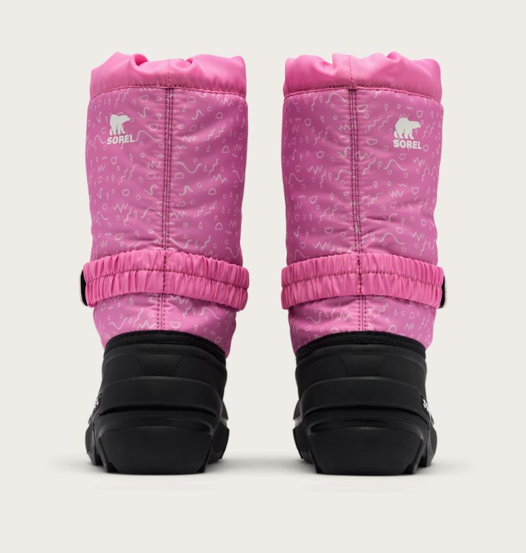 FLURRY Print Youth Boot, Color: Orchid, Black, image 2