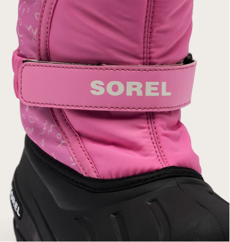 FLURRY Print Youth Boot, Color: Orchid, Black, image 9
