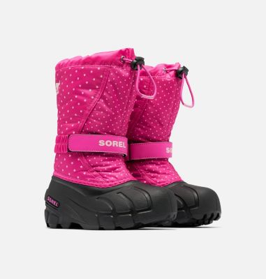 FLURRY Bottes à imprimés pour jeunes, Color: Fuchsia Fizz, Black, image 22