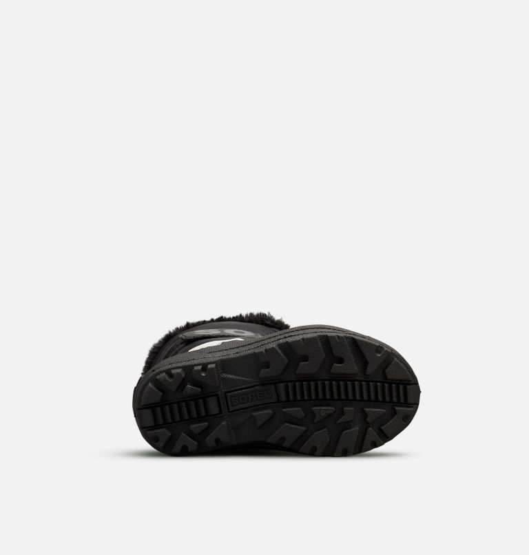 Kids' SNOW COMMANDER Snow Boots, Color: Black, Charcoal, image 6