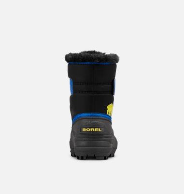 SNOW COMMANDER Children's Boot, Color: Black, Super Blue, image 23