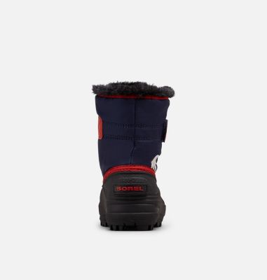 SNOW COMMANDER Children's Boot, Color: Nocturnal, Sail Red, image 27