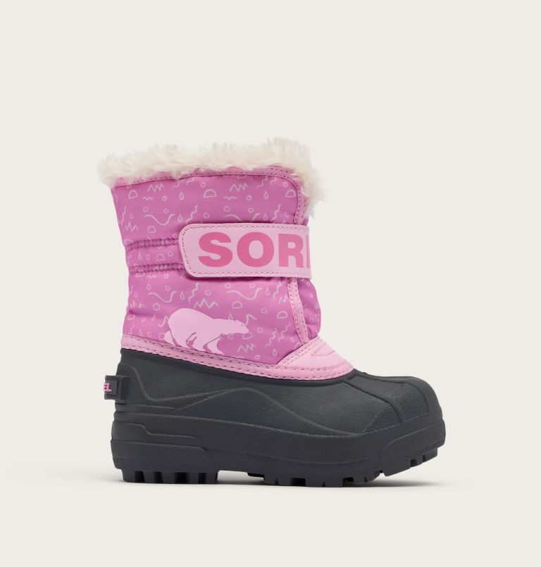 SNOW COMMANDER Children's Boot, Color: Orchid, Pink Flare, image 1