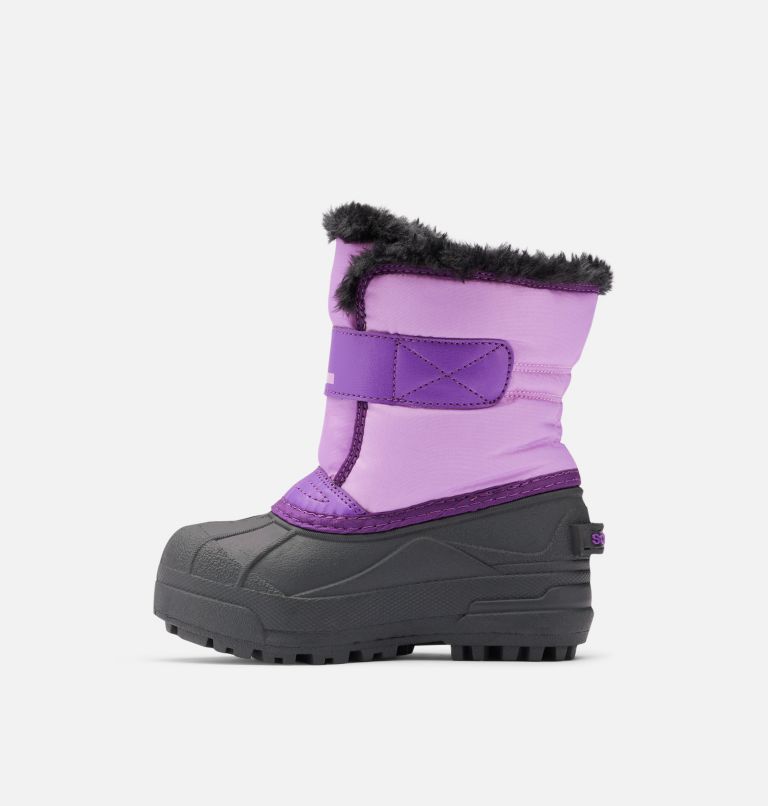 Toddlers's SNOW COMMANDER Snow Boots, Color: Gumdrop, Purple Violet, image 4