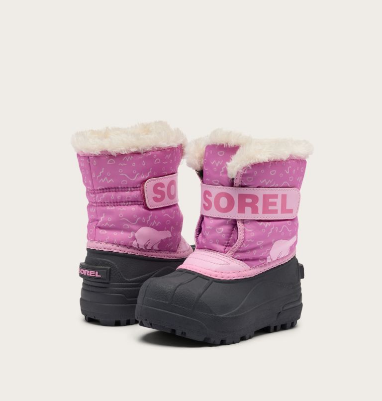 SNOW COMMANDER Toddler Boot, Color: Orchid, Pink Flare, image 8