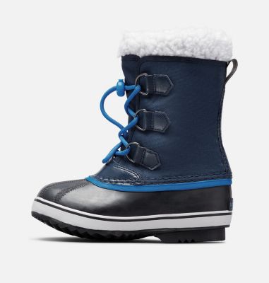 YOOT PAC Nylon Youth Waterproof Boot, Color: Collegiate Navy, Super Blue, image 12