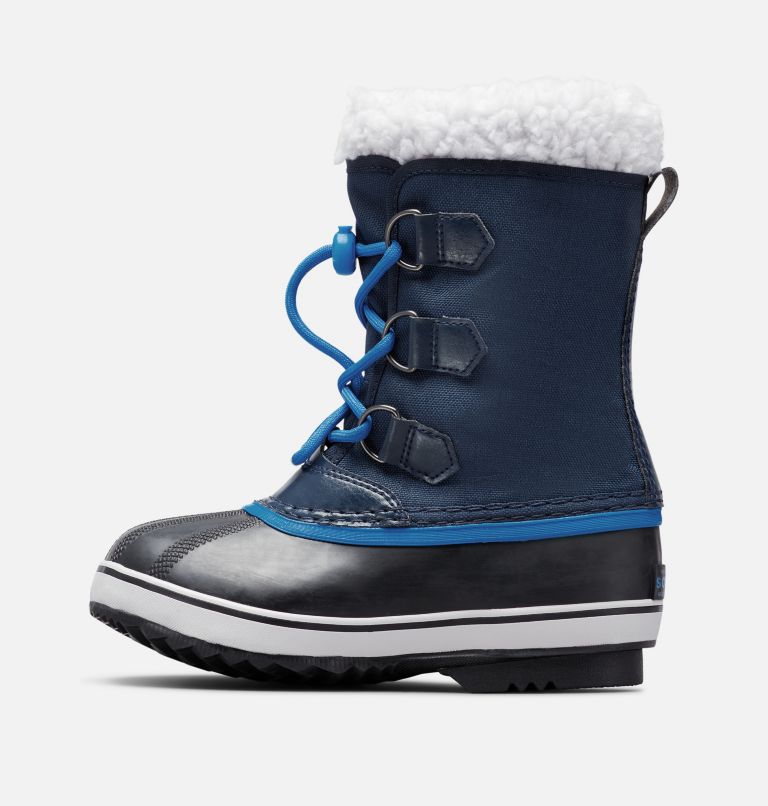 Youth YOOT PAC Nylon Waterproof Snow Boots, Color: Collegiate Navy, Super Blue, image 4