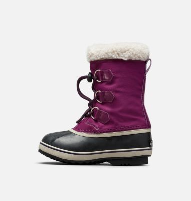 YOOT PAC Nylon Youth Waterproof Boot, Color: Wild Iris, Dark Plum, image 4
