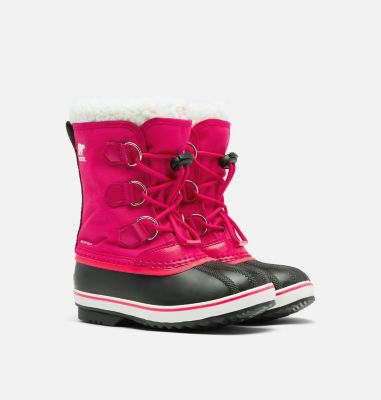 Botte de Neige Imperméable en Nylon YOOT PAC Junior, Color: Bright Rose, image 2
