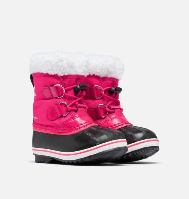 YOOT PAC Nylon Children's Waterproof Boot, Color: Bright Rose, image 2