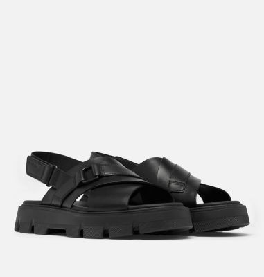 Sandalias REIN CB Crisscross para mujer, Color: Black, Black, image 6
