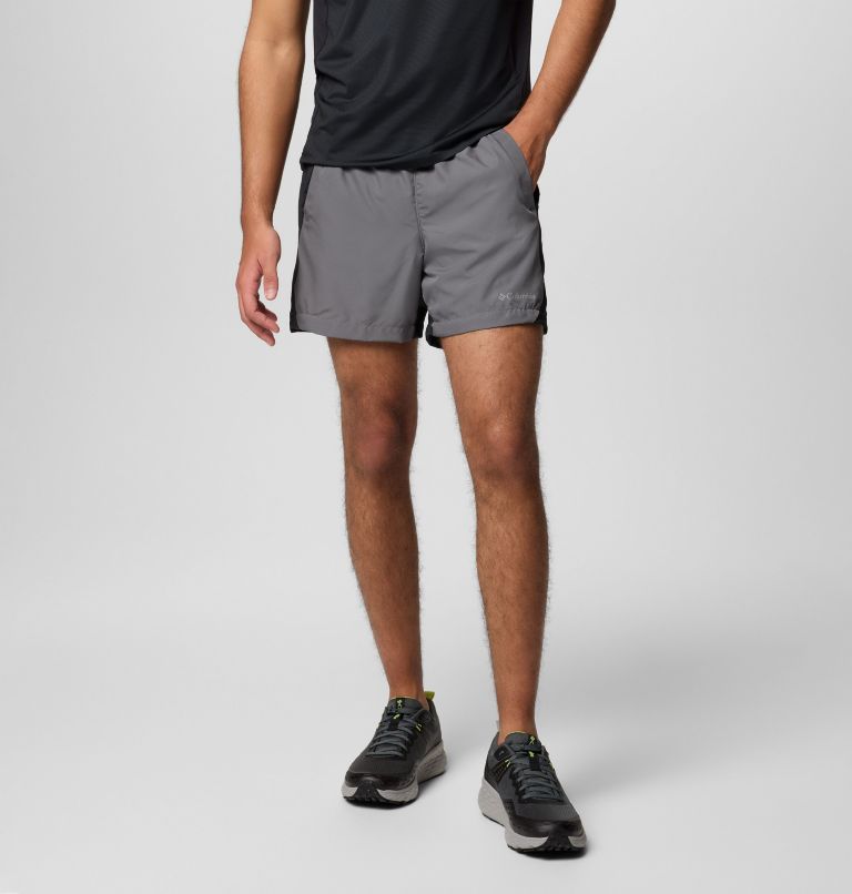 Shorts Three Pitch para hombre, Color: City Grey, Black, image 1