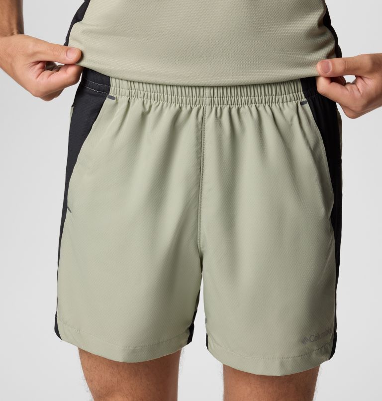 Men's Three Pitch Shorts, Color: Safari, Black, image 5