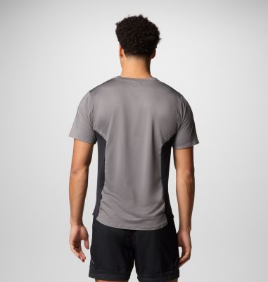 T-shirt tecnica Three Pitch da uomo, Color: City Grey, Black, image 6