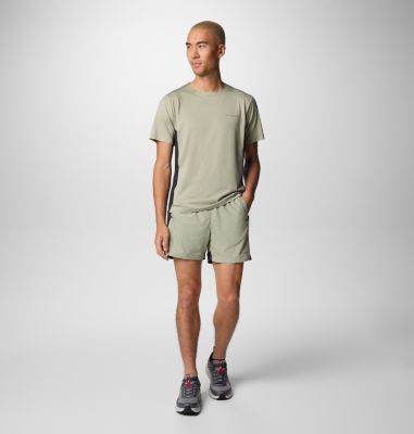 T-shirt tecnica Three Pitch da uomo, Color: Safari, Black, image 2