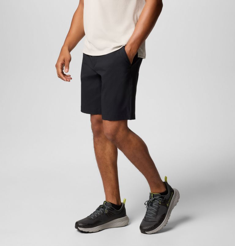 Men's Tech Trail Utility Shorts, Color: Black, image 4