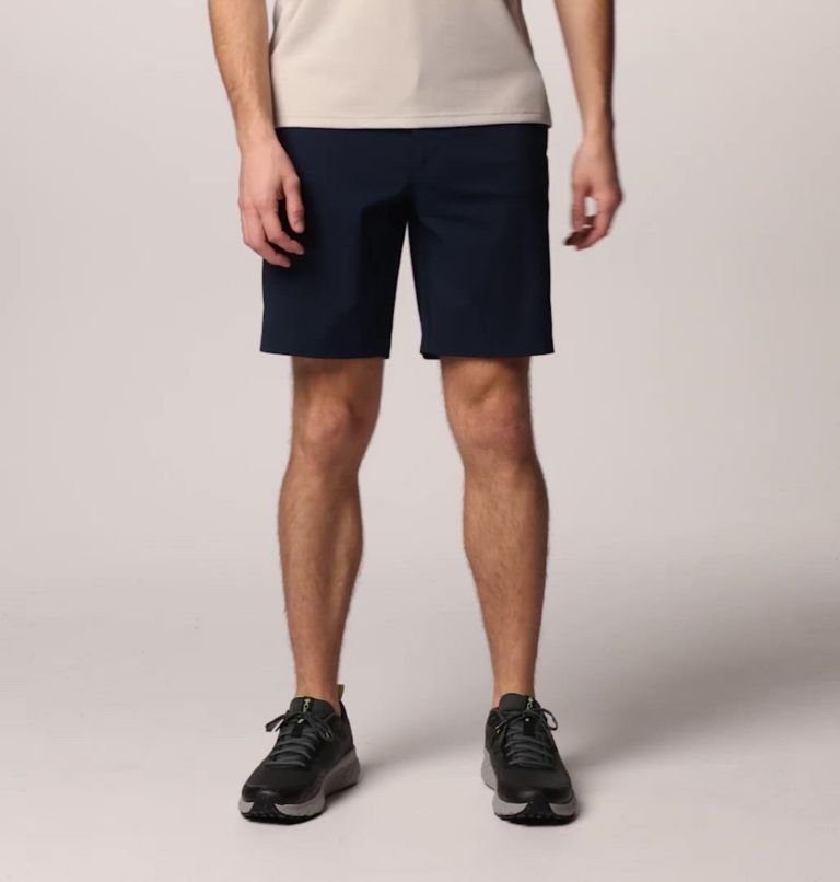 Men's Tech Trail Utility Shorts, Color: Collegiate Navy