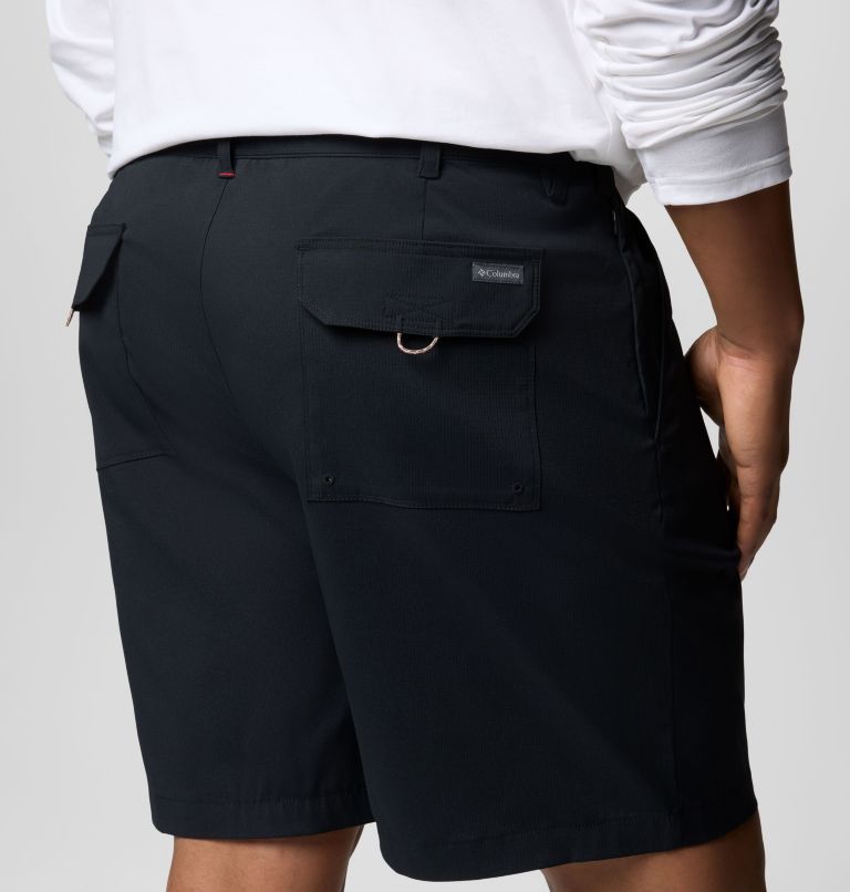 Shorts Tech Trail Utility para hombre - Talla grande, Color: Black, image 6