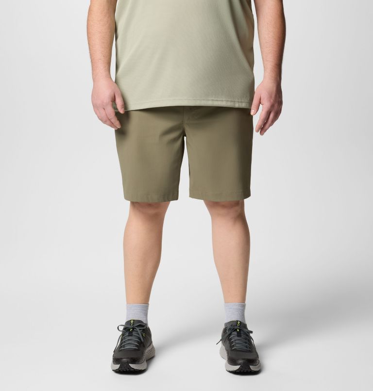 Shorts Tech Trail Utility para hombre - Talla grande, Color: Stone Green, image 1