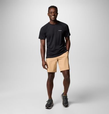 Men's Tech Trail Utility Hiking Shorts, Color: Canoe, image 2