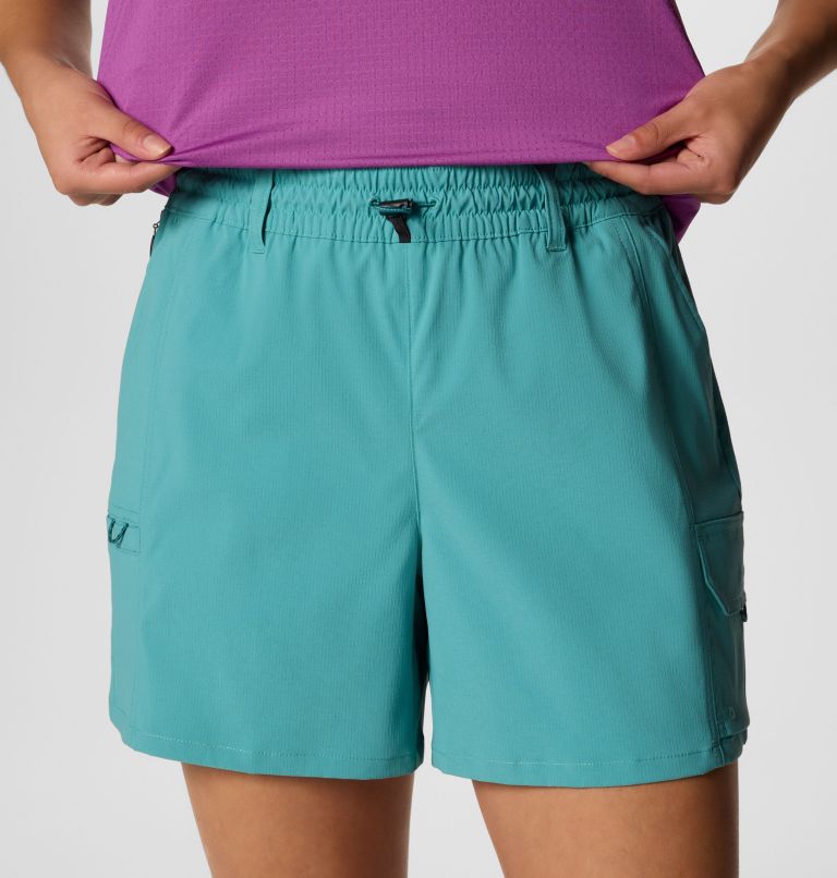 Women's Weekend Rays Water Shorts, Color: Teal, image 4