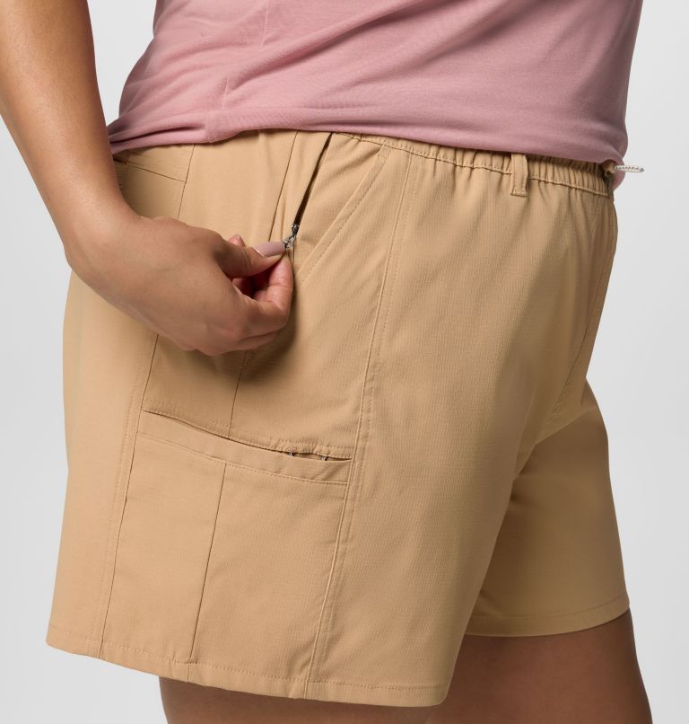 Women's Weekend Rays Water Shorts - Plus Size, Color: Canoe, image 6
