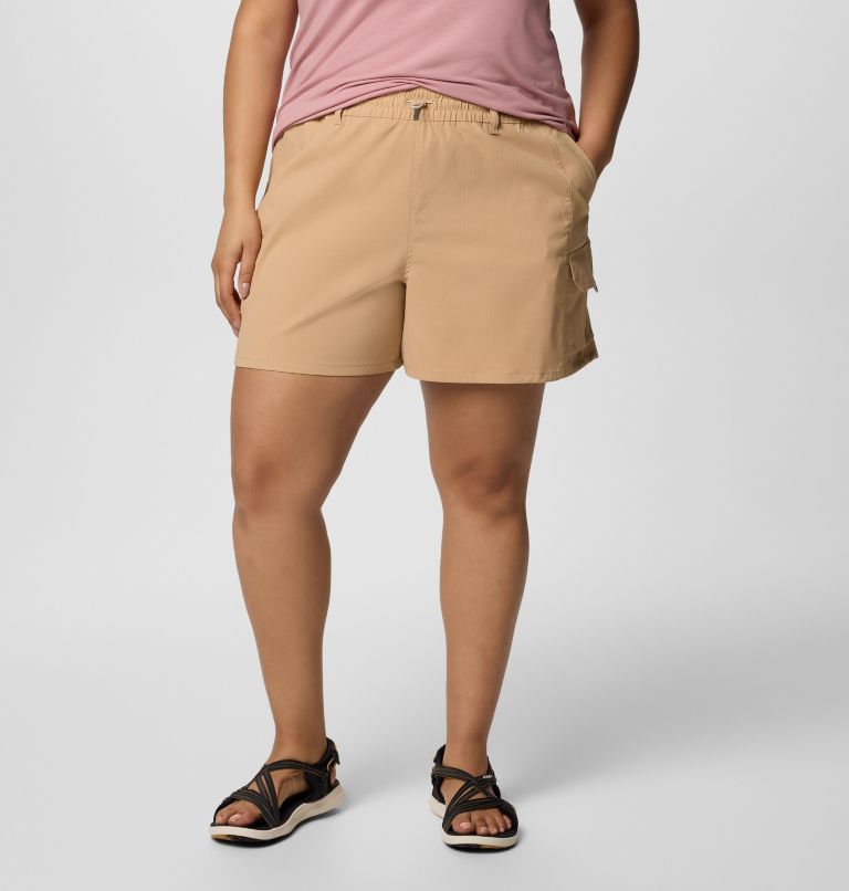 Women's Weekend Rays Water Shorts - Plus Size, Color: Canoe, image 1