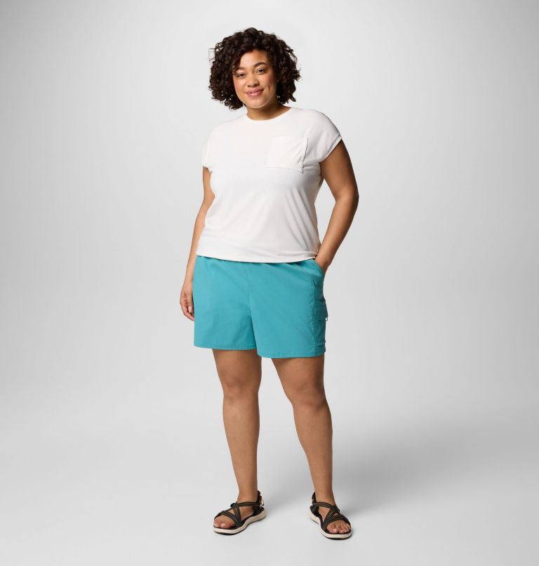 Women's Weekend Rays Water Shorts - Plus Size, Color: Teal, image 7