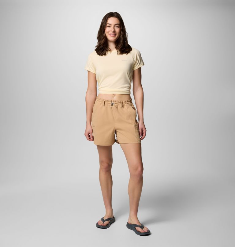 Women's Weekend Rays Boardshorts, Color: Canoe, image 6