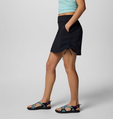 Women's All Seasons Ruched Skort, Color: Black, image 11