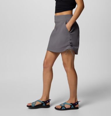 Women's All Seasons Ruched Skort, Color: City Grey, image 7