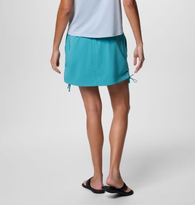 Women's All Seasons Ruched Skort, Color: Teal, image 14