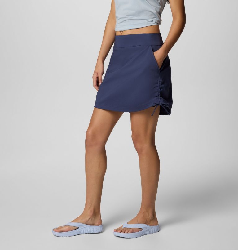 Women's All Seasons Ruched Skort, Color: Nocturnal, image 3