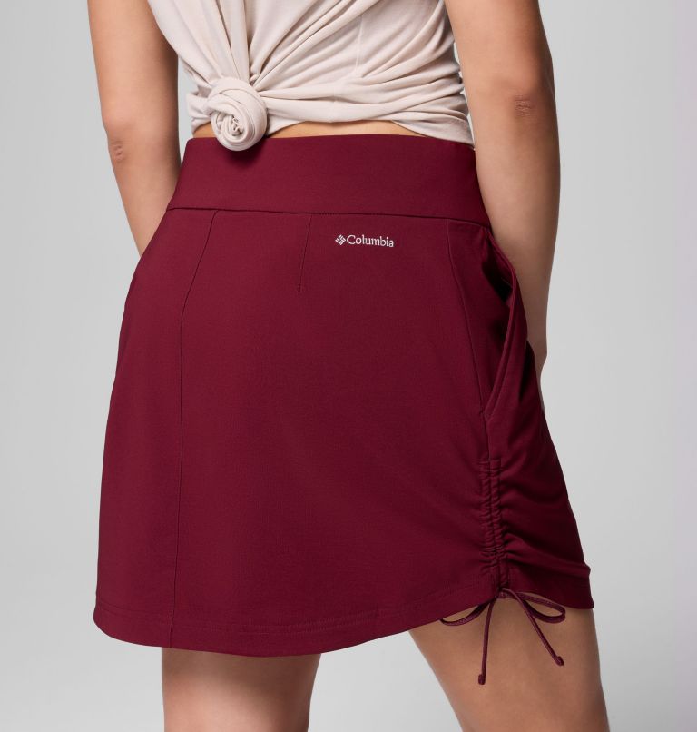 Women's All Seasons Ruched Skort, Color: Rich Wine, image 6