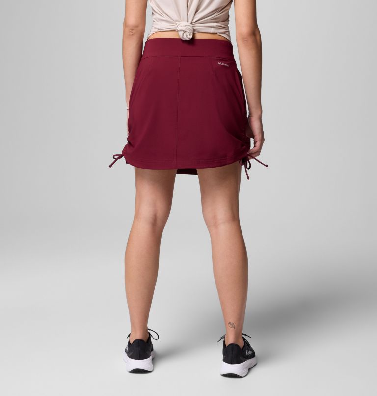 Women's All Seasons Ruched Skort, Color: Rich Wine, image 3