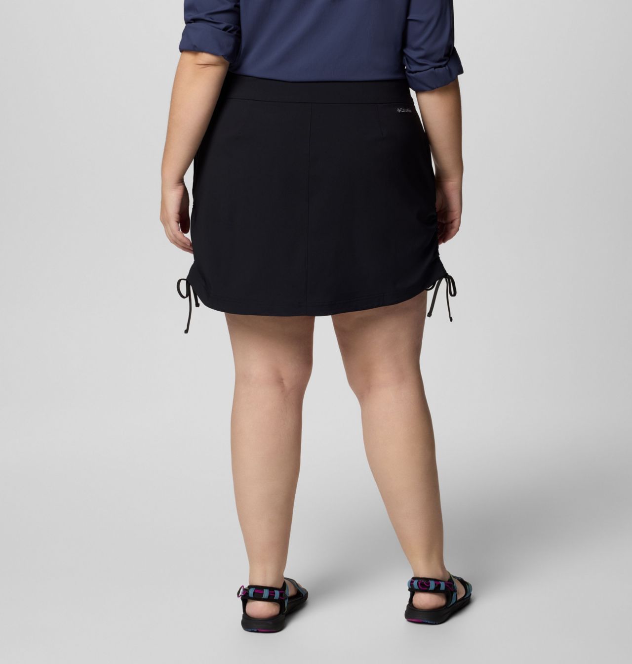 Women's All Seasons™ Ruched Skort - Plus Size | 010 | 1X 2