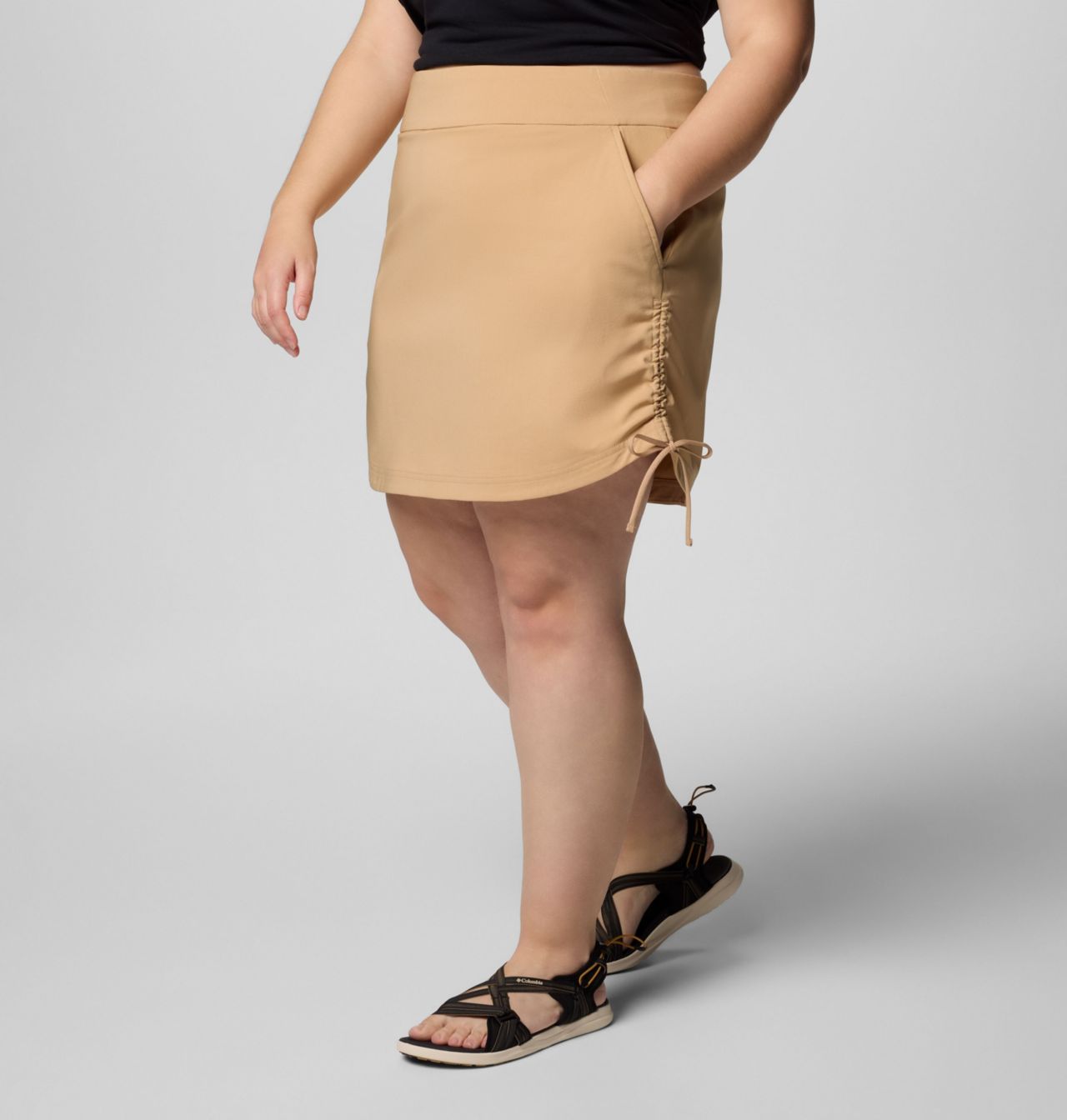 Women's All Seasons™ Ruched Skort - Plus Size 3