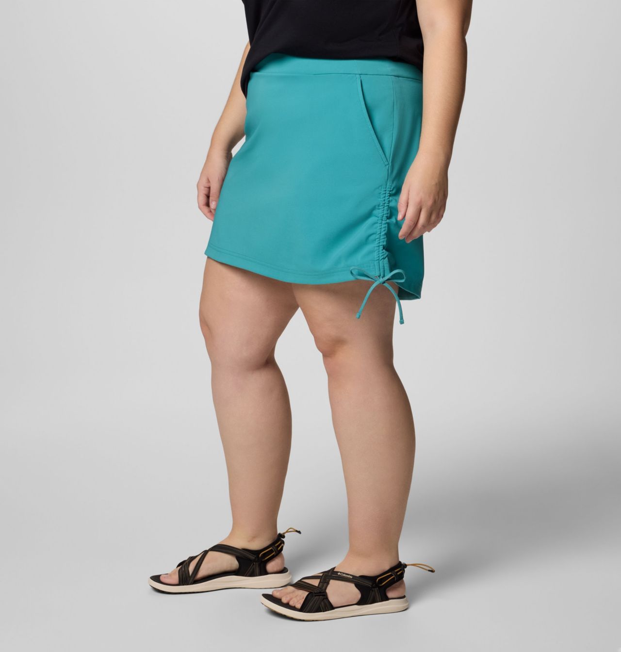 Women's All Seasons™ Ruched Skort - Plus Size 3