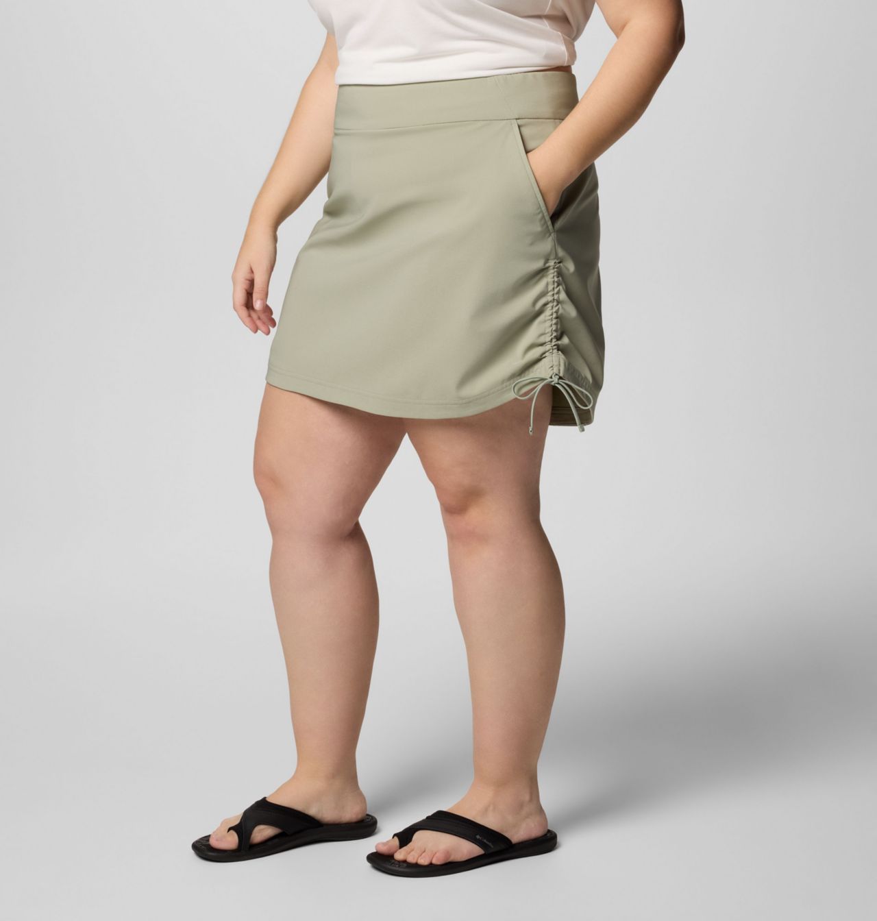 Women's All Seasons™ Ruched Skort - Plus Size 3