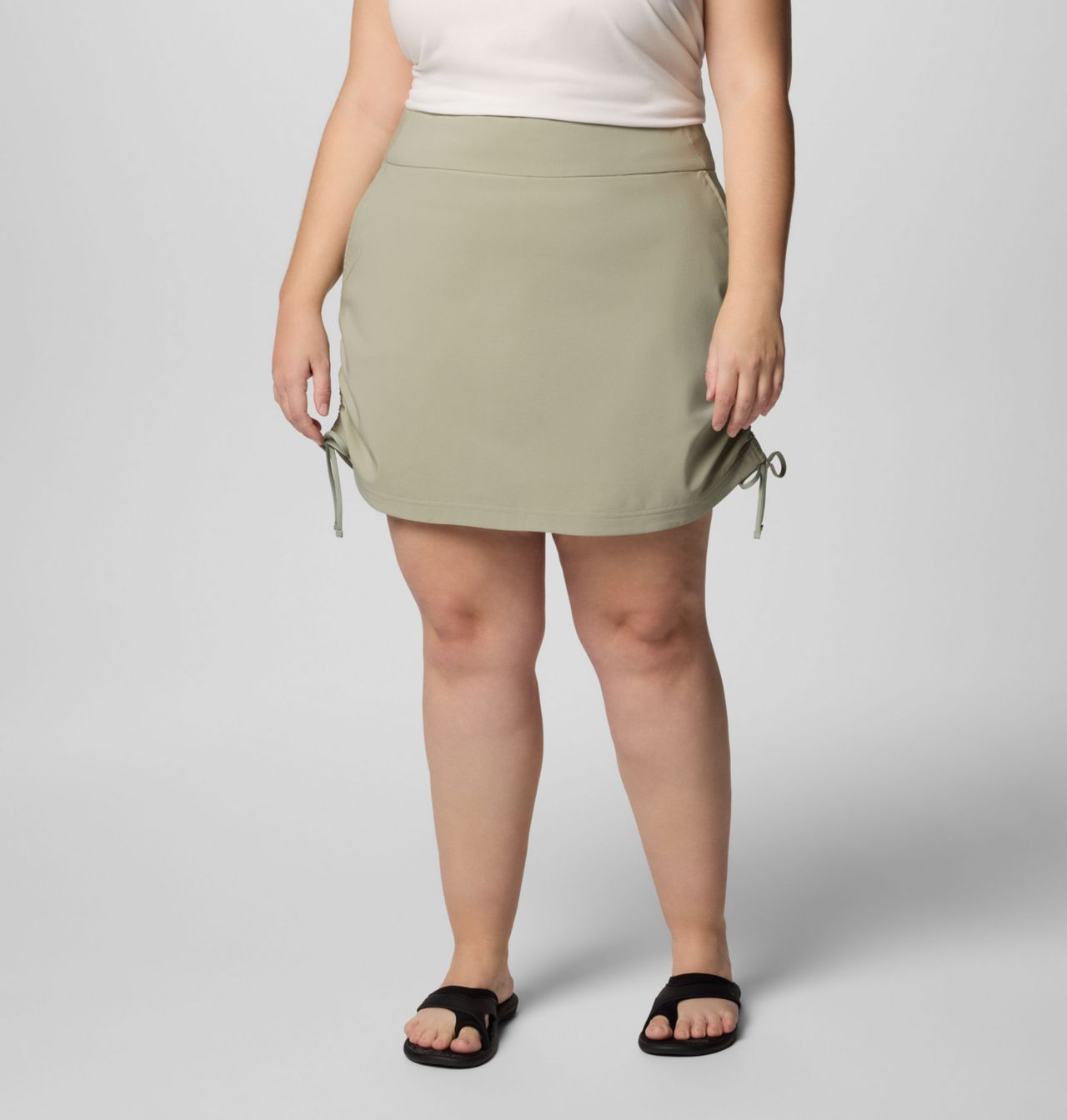 Women's All Seasons™ Ruched Skort - Plus Size 1