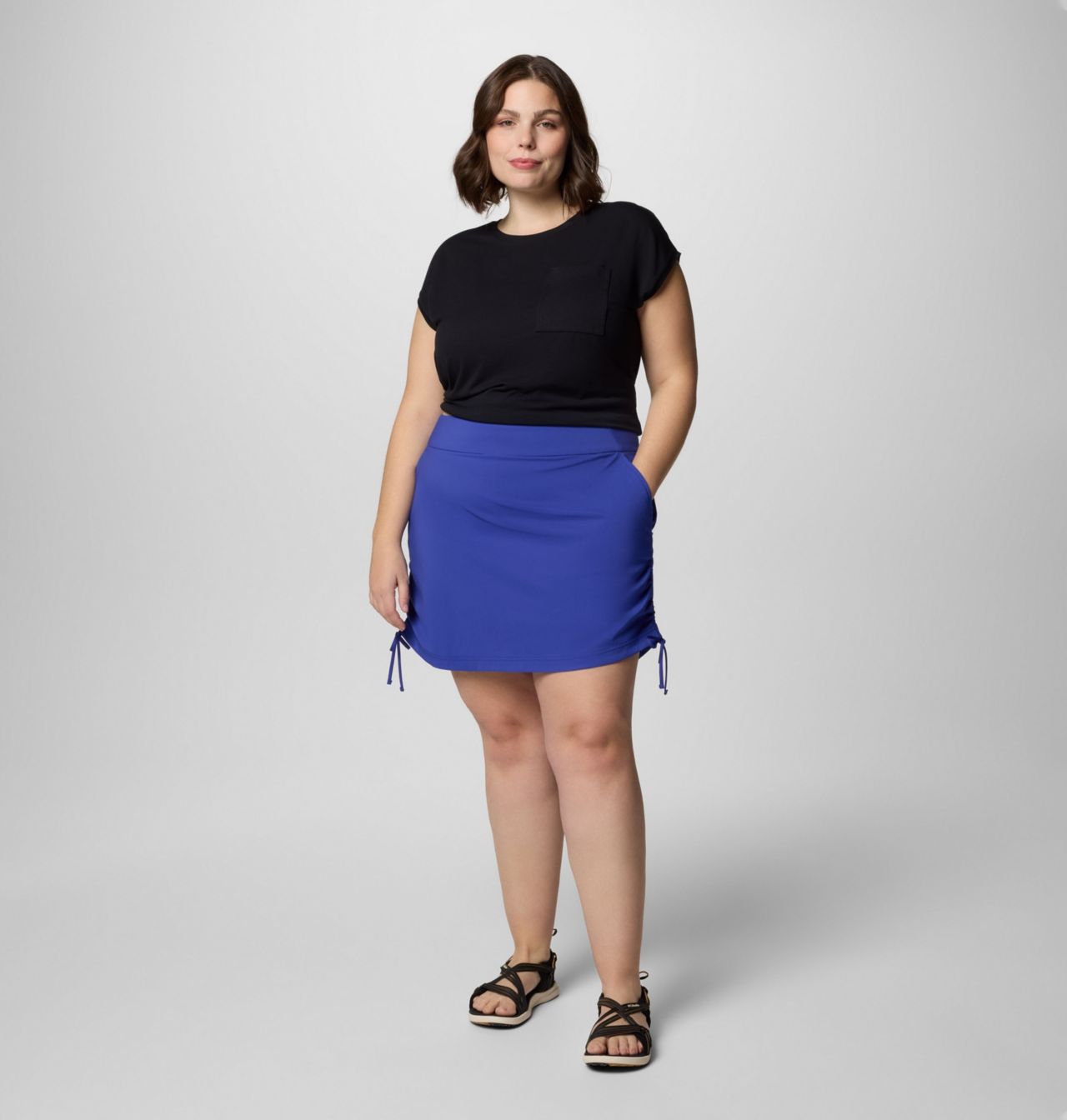 Women's All Seasons™ Ruched Skort - Plus Size 7