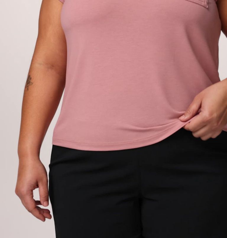 Women's All Seasons Long Shorts - Plus Size, Color: Black