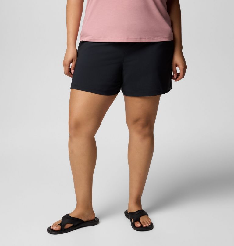 Women's All Seasons Shorts - Plus Size, Color: Black, image 1